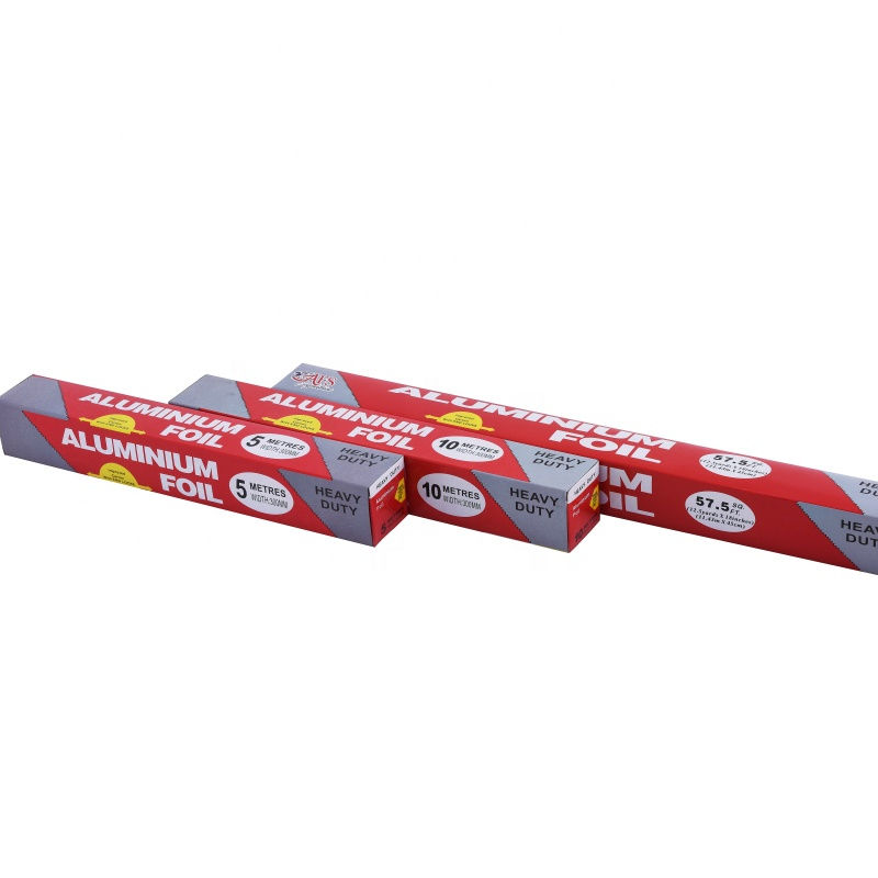 Premium Aluminum Foil Roll for Food Packaging, Baking, and Freezing - 30cm x 300m