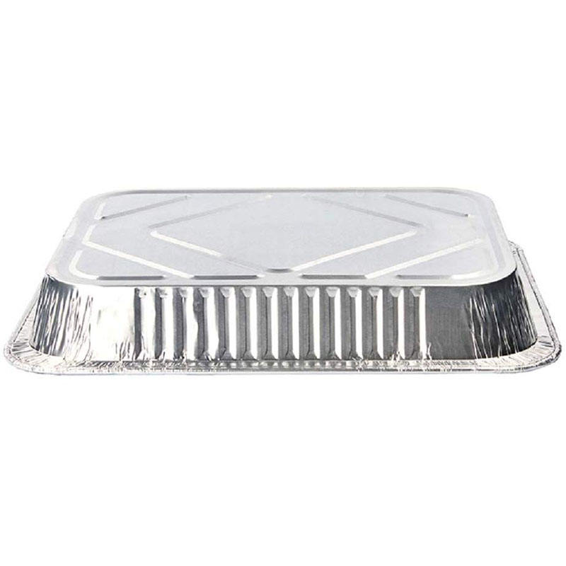 Eco-Friendly 8.6x6.3x2 Inch Aluminum Foil Steam Table Pans for Baking & Catering