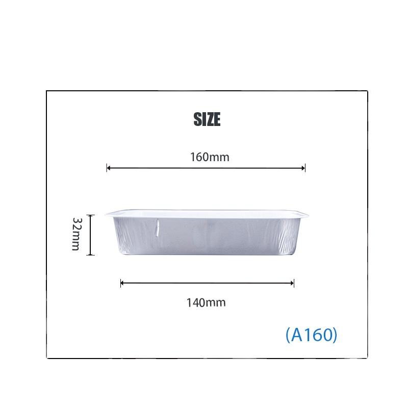 350ml Aluminum Foil Food Container for Airline Catering - Disposable & Eco-Friendly