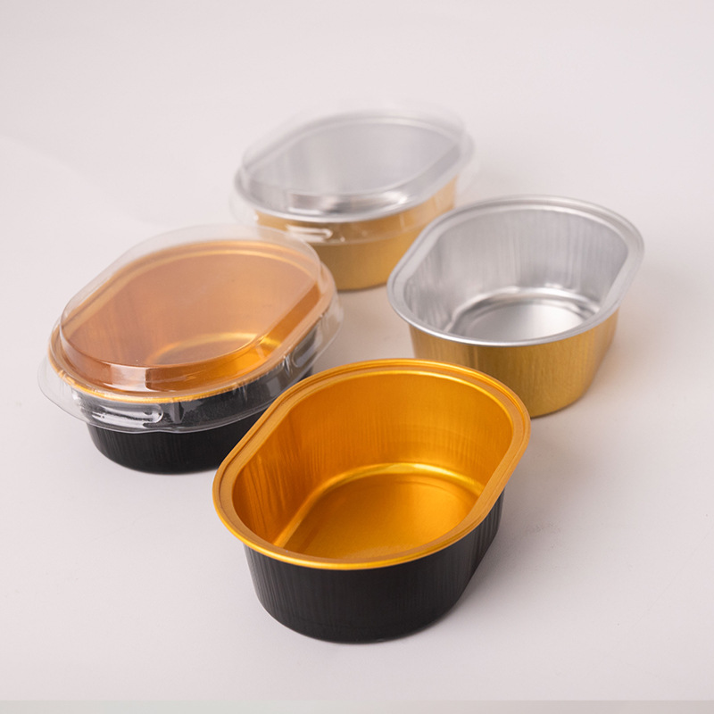 68ml Eco-Friendly Aluminum Foil Cup for Baking, Storage & Freezing