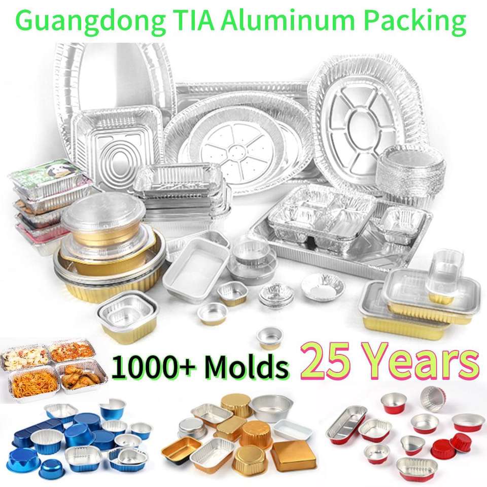 Ruffled Edge Aluminum Foil Tart Mold - Oven Safe, Eco-Friendly Baking Cups