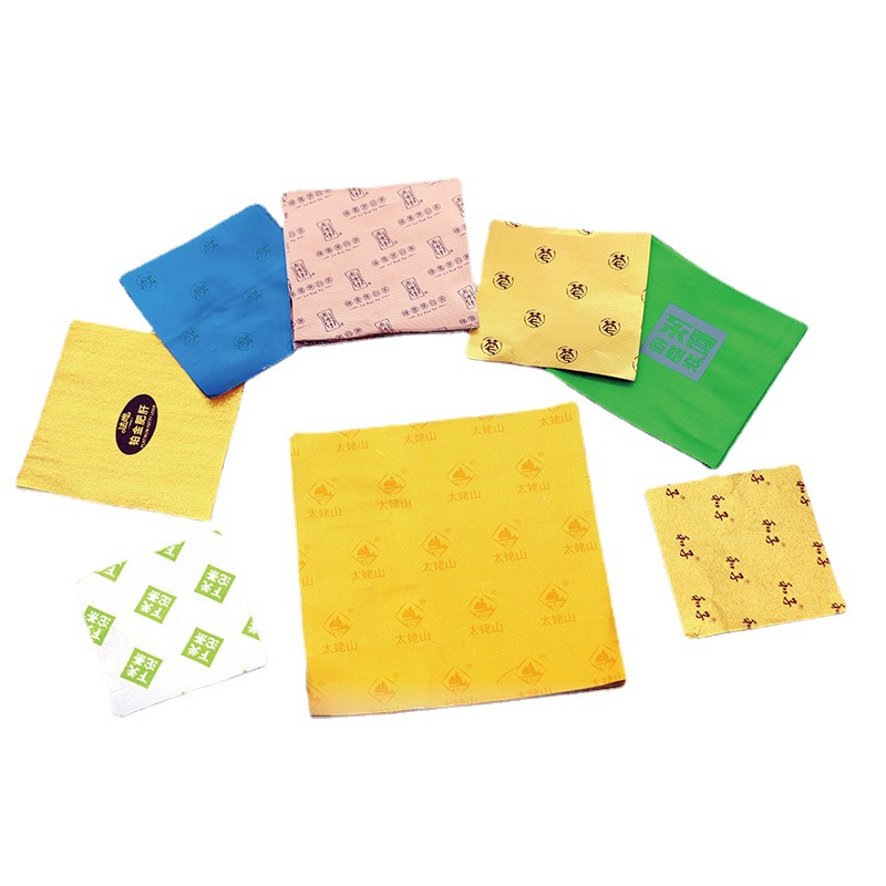 Custom Food-Grade Aluminum Foil Sheets for Chocolate Wrapping