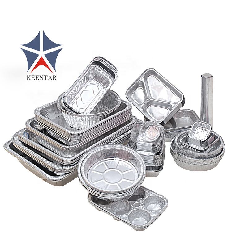 3 Inch Mini Aluminum Foil Tart Trays & Cupcake Liners for Baking