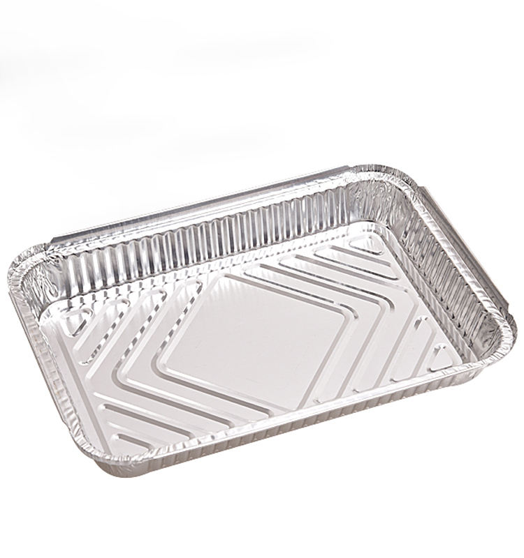 Eco-Friendly 4LB Aluminum Foil Cookie Baking Tray - Disposable Food Packaging