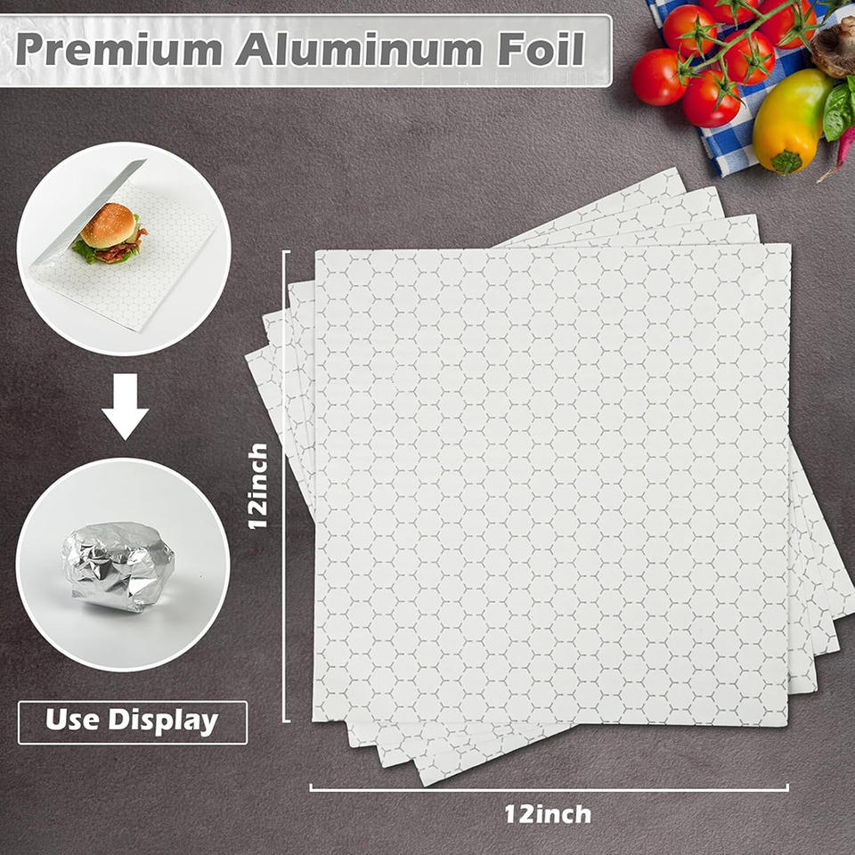 Eco-Friendly Insulated Aluminum Foil Sandwich Wrap Paper for Food Packaging