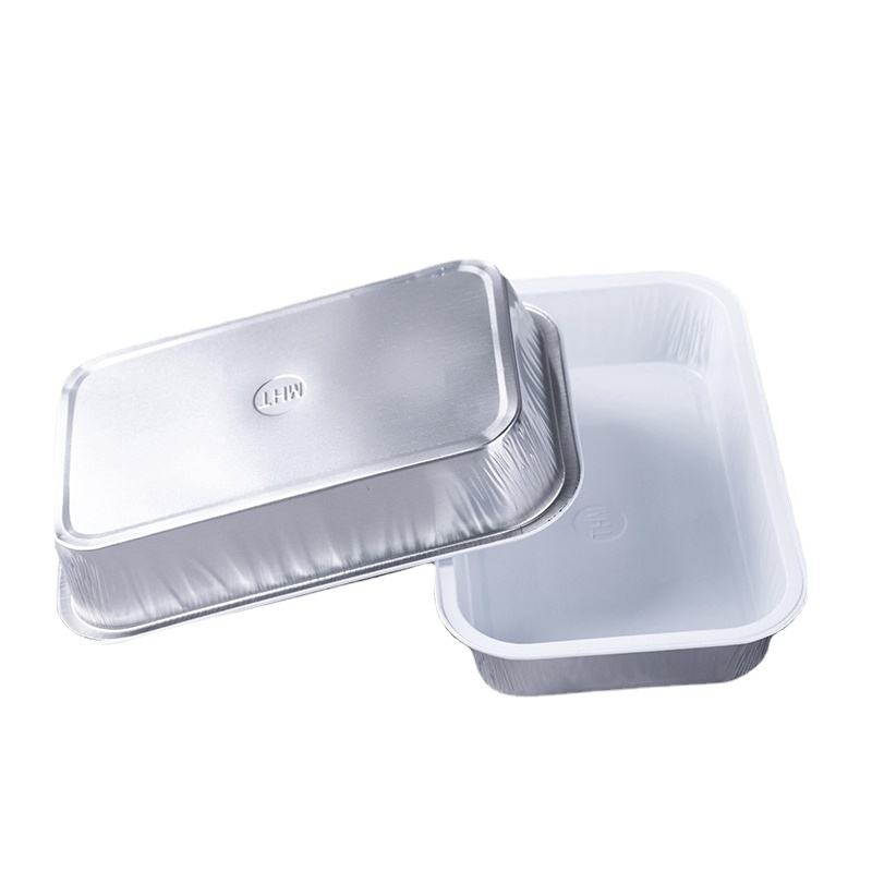 350ml Aluminum Foil Food Container for Airline Catering - Disposable & Eco-Friendly