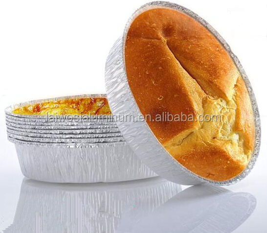 Eco-Friendly Disposable Aluminum Foil Pans with Cardboard Lids