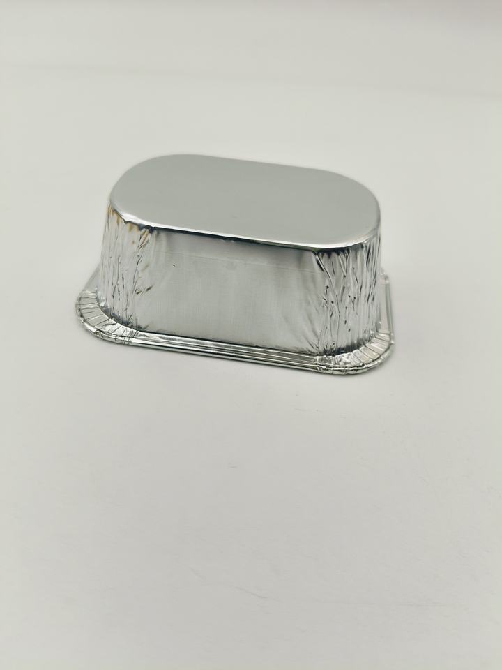 Disposable Mini Loaf Tin Pans with Lids – Eco-Friendly Aluminum Foil Baking Cups