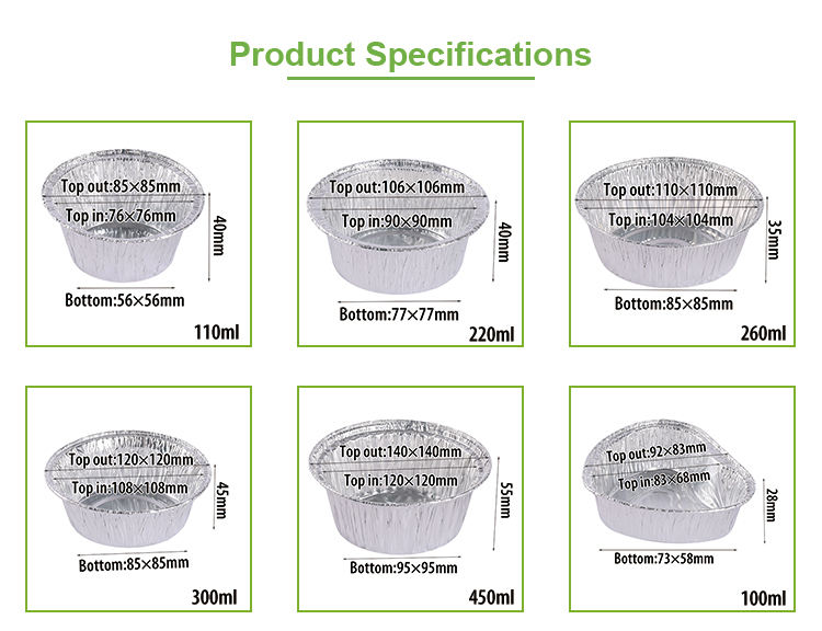 Eco-Friendly Aluminum Foil Bowls with Lids for Meal Prep & Takeout