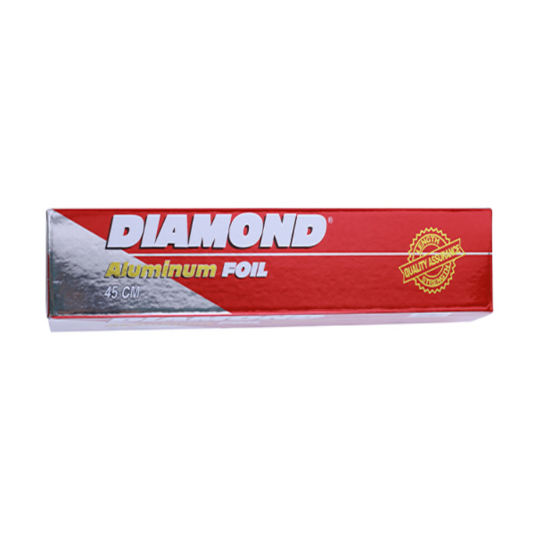 12 Micron Aluminum Foil Roll - 25/37.5 SQ FT for Food Packaging