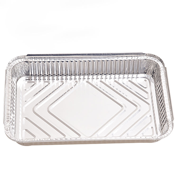 Eco-Friendly 4LB Aluminum Foil Cookie Baking Tray - Disposable Food Packaging