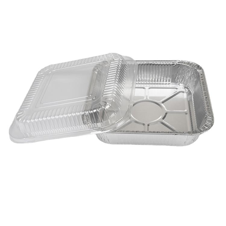 Heavy Duty Aluminum Foil Takeaway Containers with Lids - Oven & Freezer Safe, Eco-Friendly