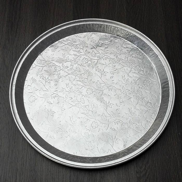 Hard Temper Disposable Aluminum Foil Pizza Pan - 12 to 18 Inch Sizes